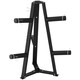 image 1 of SPORTNOW Weight Plate Storage Rack with 6 Fasten Clamps, Max Load 300kg