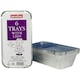 image 2 of Caroline Food Container (Pack of 6) - Silver - One Size