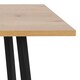 image 5 of Cenny Dining Table in Oak & Black