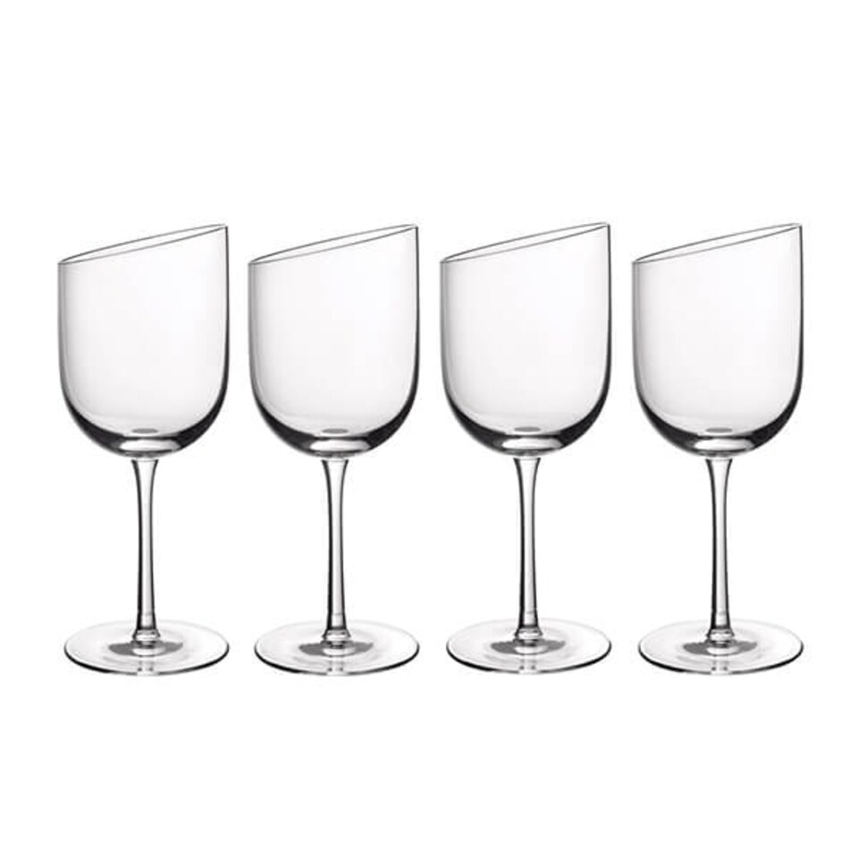 image 1 of Villeroy & Boch New Moon Set of 4 Red Wine Goblets