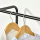 image 9 of HOMCOM Hanging Clothes Rail Clothes Rack w/ 6 Fabric Drawers for Hallway Bedroom