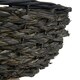 image 5 of Interiors By Premier Set of 2 Black Planters, Black Pots With Braided Design, Big Flower Pots for Plants, Herbs or Room Display Black