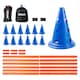 image 1 of Skylos Dog Agility Training Set Hurdle Cone Kit Height Adjustable Storage Bag
