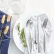image 6 of Argon Tableware Economy Stainless Steel Teaspoons - 13.5cm - Pack of 6