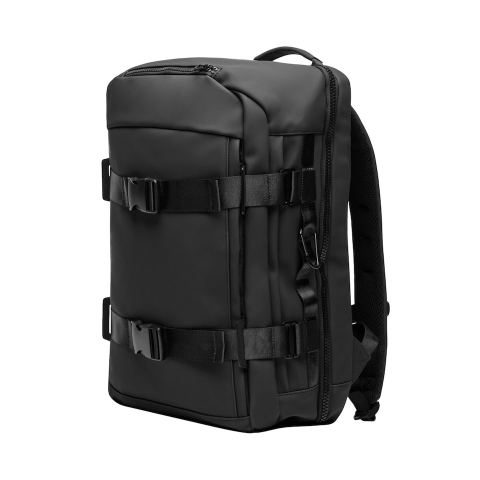 image 1 of Vinga Baltimore Explorer Recycled Backpack - Black - One Size | Black
