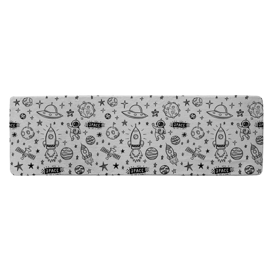 image 1 of Doodle Space Runner Rug | Multi