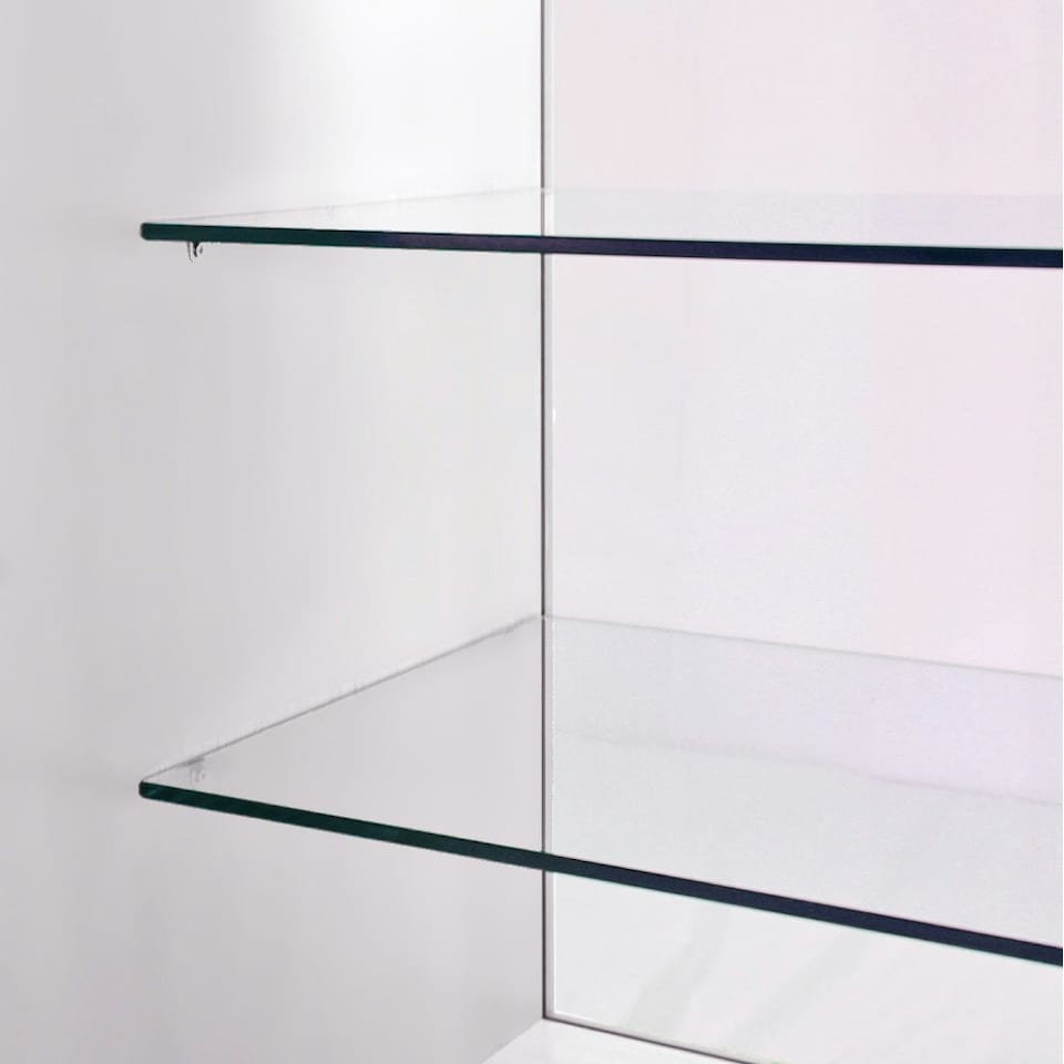 image 1 of Pegasus Brilliant White Shop Counter & Retail Display Set White