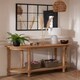 image 1 of Loire Mahogany Console Table Brown