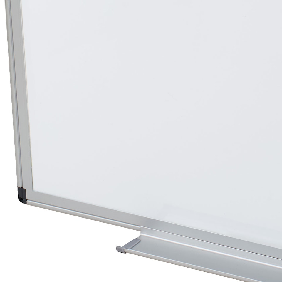 image 1 of Living and Home Magnetic Dry Erase Whiteboard, Wall Mounted, with Pen Tray for Office & Home | White