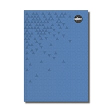 Rhino A4 Casebound 192 Page Blue 8mm Lined Hardback Notebook