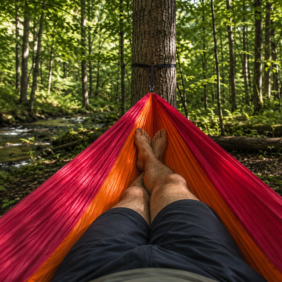 image 1 of Amazonas Ultralight Camping Hammock – Adventure Fire