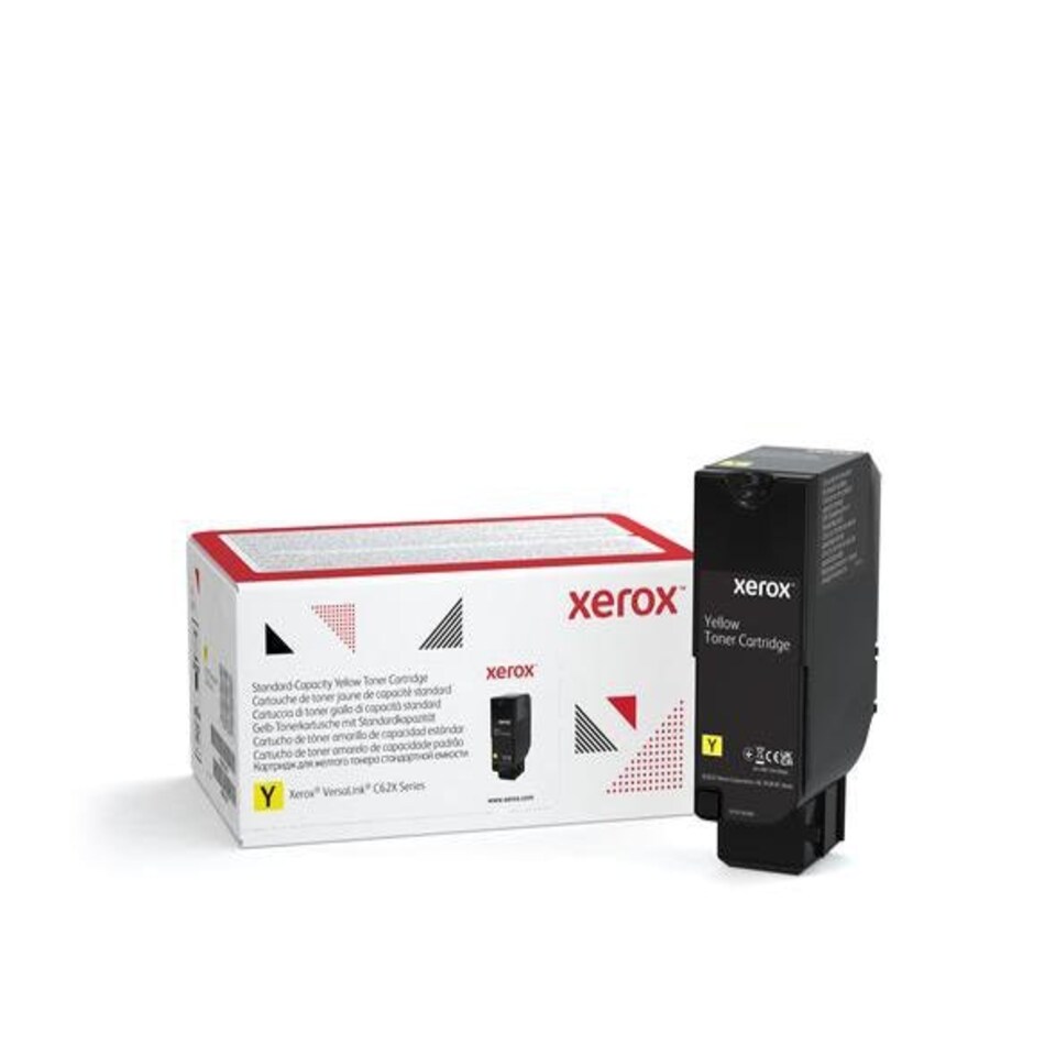 XEROX VersaLink C625 Yellow Standard Capacity Toner Cartridge 6.000 Pages - 006R04619 N/A