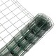 image 9 of Oypla 0.6m x 10m Green PVC Coated Galvanised Steel Wire Mesh Stock Fencing Garden Euro Fence