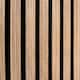 image 4 of Acoustic Slat Wall Panels x 3 - Light Walnut