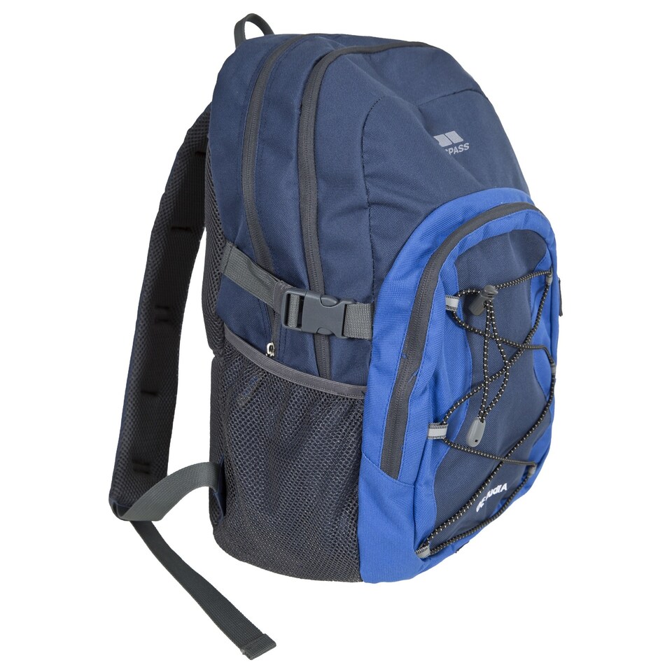 image 1 of Trespass Albus 30 Litre Casual Rucksack/Backpack | Blue | Electric Blue | One Size | 1