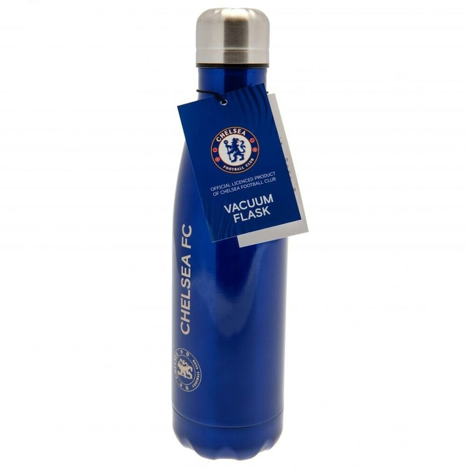 image 1 of Chelsea FC Thermal Flask - Blue - One Size