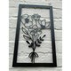 image 3 of Sunflower Bouquet Garden Wall Art - W30 x H50 cm - Black