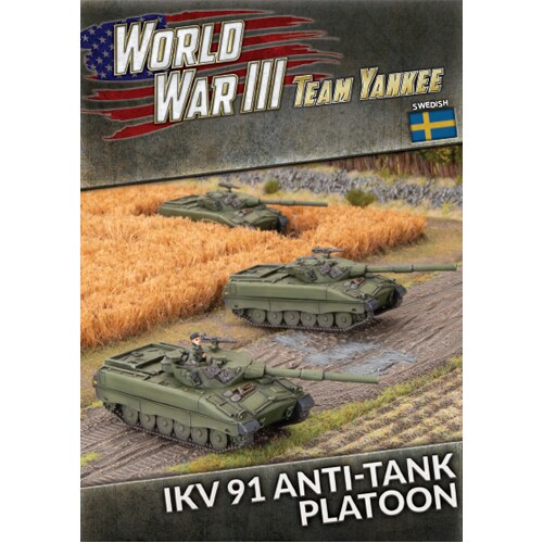 Ikv 91 Anti-tank Platoon (x3) - Brand New