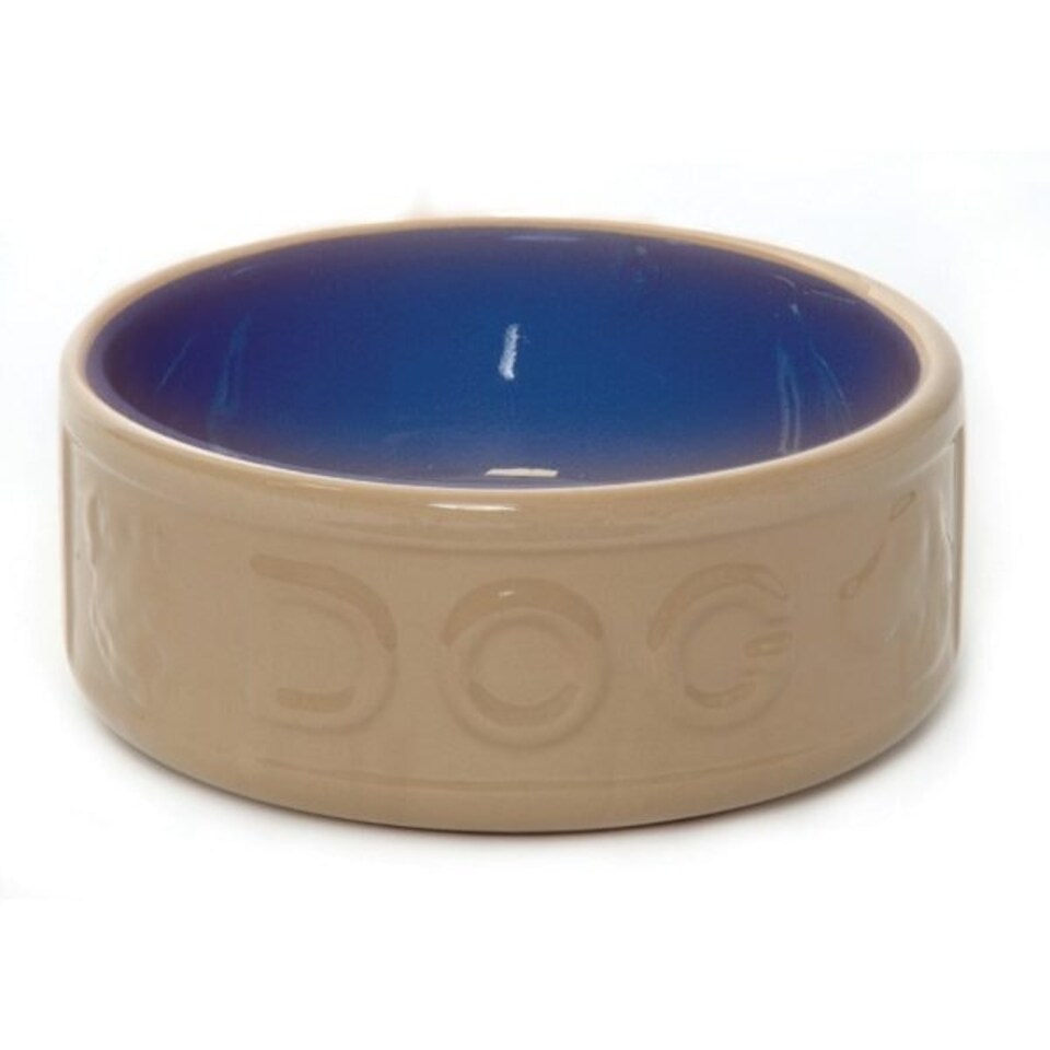 Mason Cash Bluecane Lettered Dog Bowl 18cm (7")