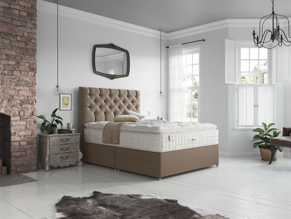 image 1 of Relyon Luxury Silk 2850 Mattress - Soft - King | White | King