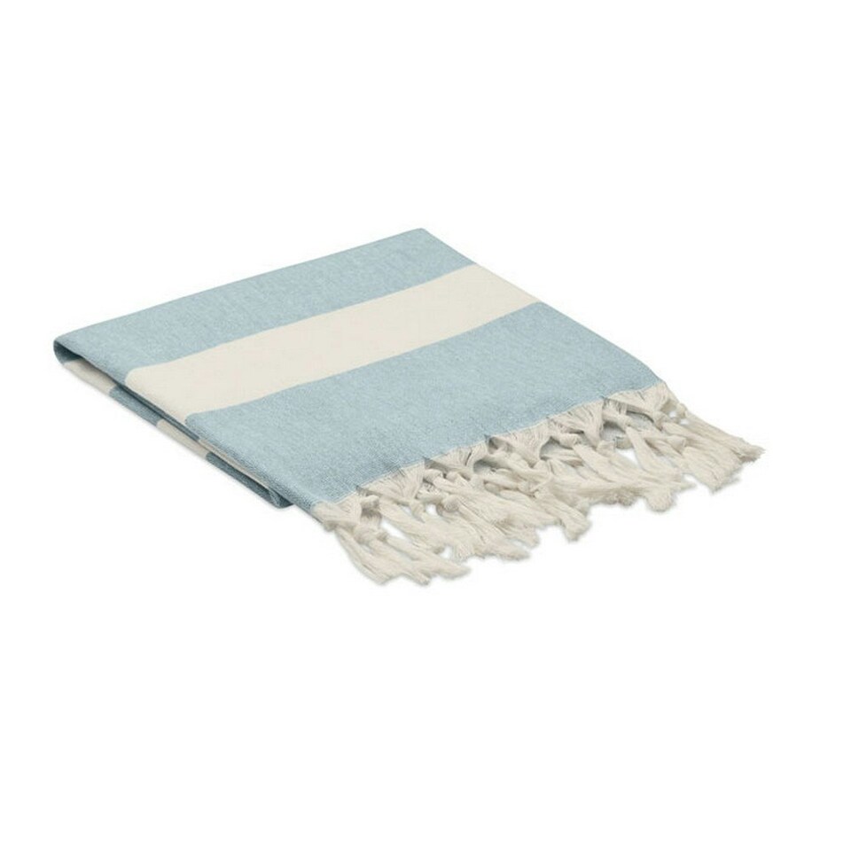 image 1 of MidOcean Agoura Hammam Towel - Blue - One Size Blue