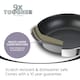 image 4 of Prestige 9 X Tougher Stainless Steel Frying Pan - 21cm