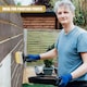 image 7 of GEEZY Outdoor Decking Paint Brush Natural Bristle for Fence and Masonry Painting Projects