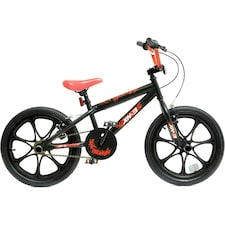 XN-3-18 Boys Kids Freestyle BMX Bike, 18" MAG Wheel - Black/Red