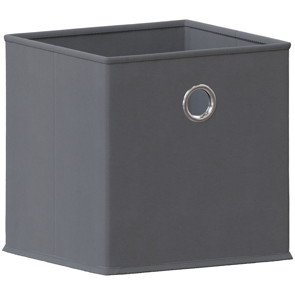 image 1 of Vida Designs Durham Cube Storage Basket, Grey - (Set of 8) | Grey | Grey