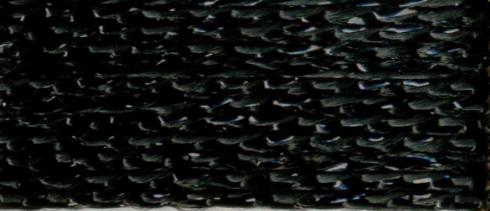 Anchor Black Metallic Viscose Thread - per value pack of 4