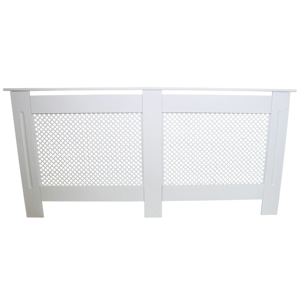 image 1 of Radiator Cover MDF White 1720mm