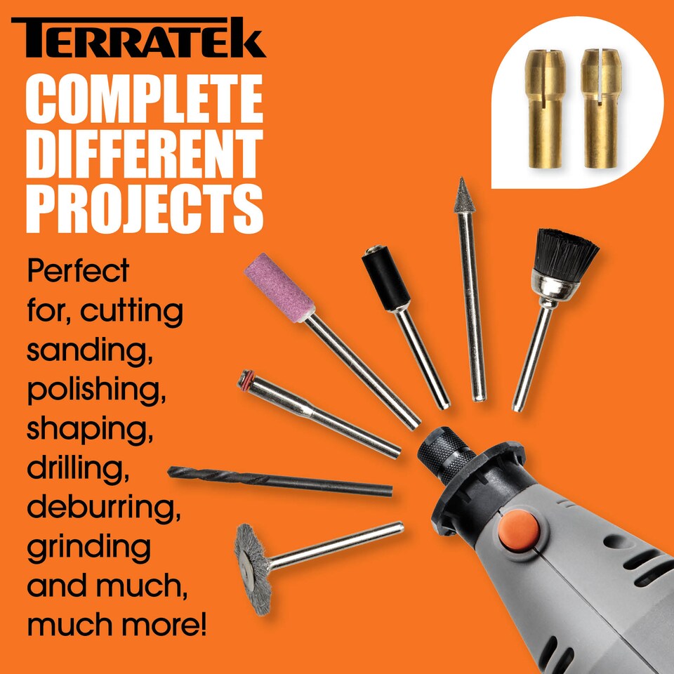 image 1 of Terratek Rotary Multi Tool 150pcs with Carry Case