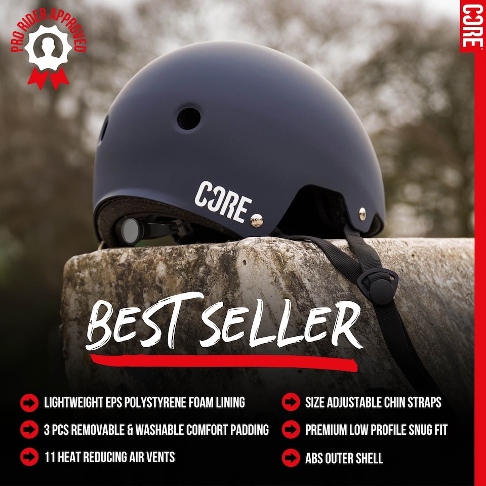 image 1 of CORE Action Sports Helmet