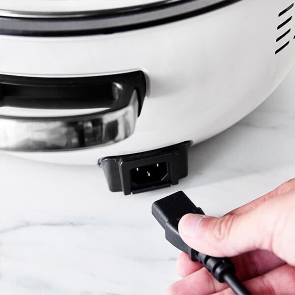 image 1 of GreenPan Non-Stick Multicooker 5.6L Cream