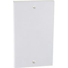 Dencon Double Plastic Blanking Plate - White - One Size