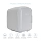 image 2 of MONCOOK Mini Fridge For Bedrooms - Small, Portable & Quiet Mini Fridges For Skincare, Medicine, Food & Drinks - Cooling & Warming Function - 14L - Grey Mono