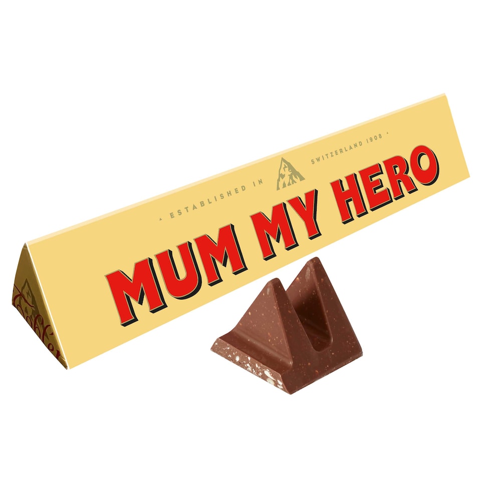 image 1 of Toblerone Mum My Hero Gift Chocolate Gift Bar 360g