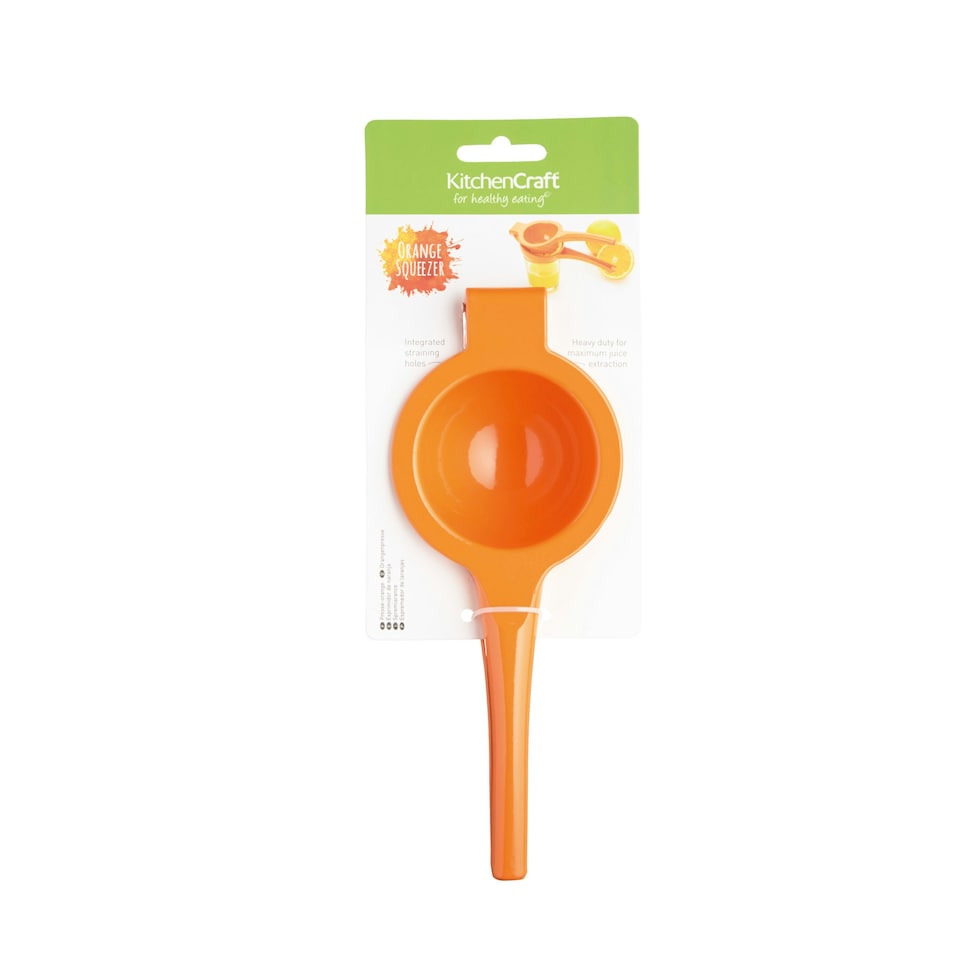 image 1 of KitchenCraft Orange Squeezer Orange Plastic