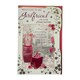 image 1 of Girlfriend Pink Dress and Sandals Design Opacity Birthday Card