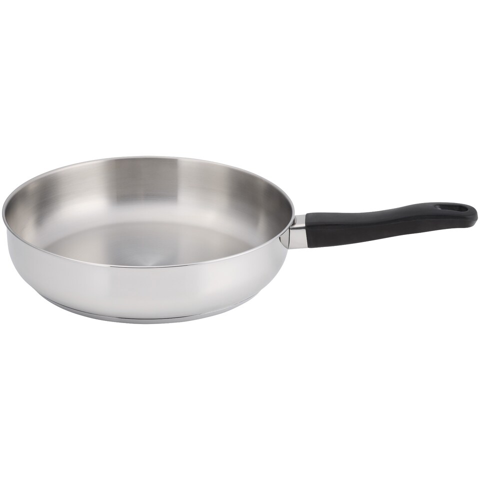Judge Vista 28cm Uncoated Stainless Steel Skillet Frying Pan