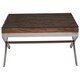 image 3 of Interiors by Premier Natural Coffee Table With Cross Base Brown
