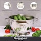 image 4 of Buckingham Premium Stainless Steel Deep Colander 5.2 Litre / 26 cm