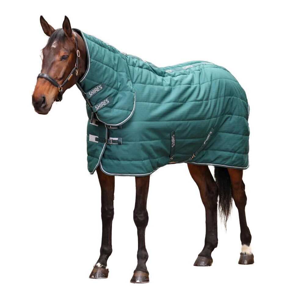 image 1 of Shires Tempest Original 200 Combo Neck Horse Stable Rug - Emerald - 5´ 6"