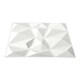 image 2 of Living and Home 12-Pack 3D PVC Diamond Wall Panels