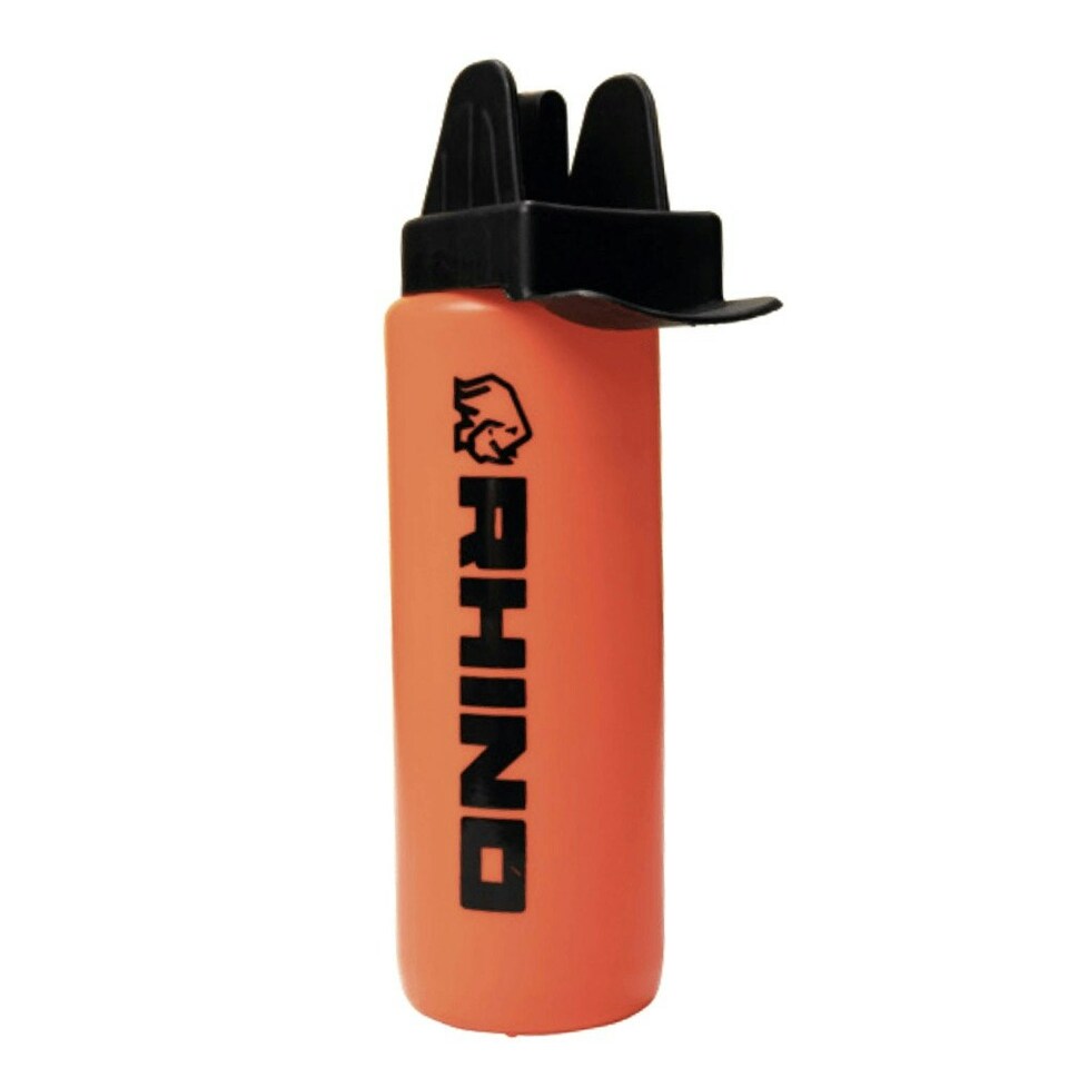image 1 of Rhino Pro Water Bottle - Orange/Black - One Size