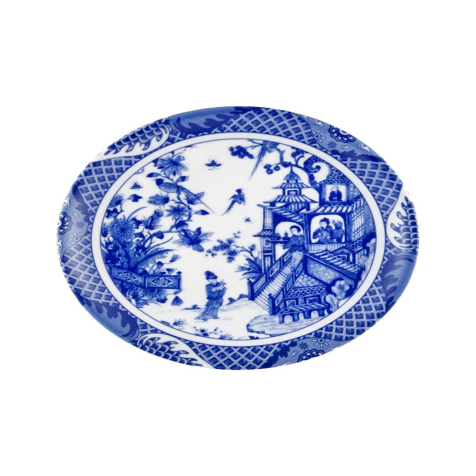 image 1 of Chinois Collection 24-Piece Porcelain Dinner Set