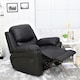 image 7 of Madison Electric Bonded Leather Automatic Recliner Home Lounge Chair (Black)