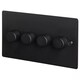 image 5 of Volex Crabtree 4-Gang Dimmer Light Switch - Flush Style