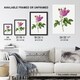 image 3 of Agatha Rose Floral Redoute Vintage Framed Wall Art Print 12X16"