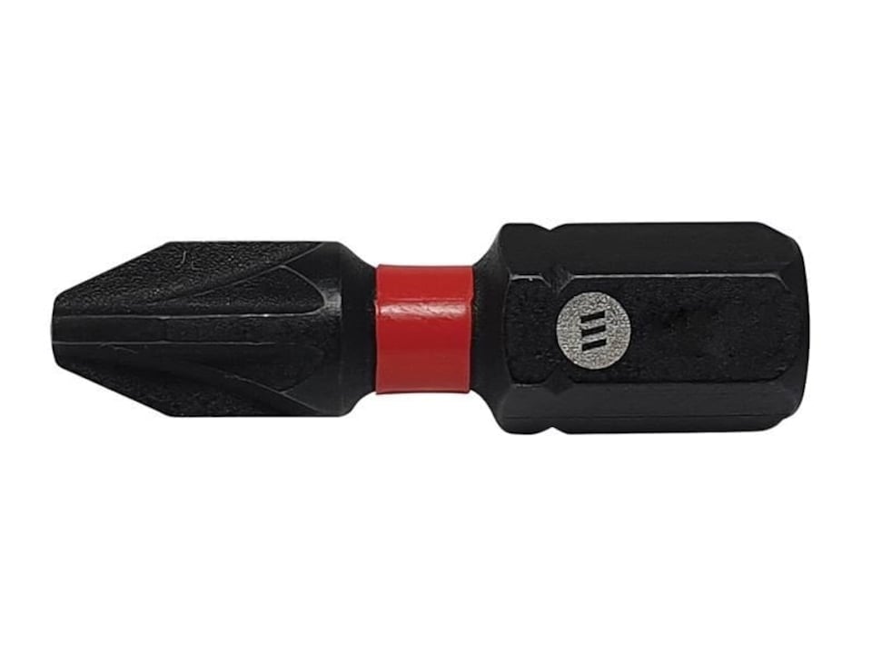 image 1 of ForgeFix - ForgeFast Pozidriv Compatible Impact Bit PZ1 x 25mm (Card 2)